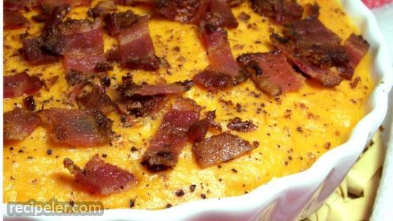 Sweet Potato Casserole with Bacon