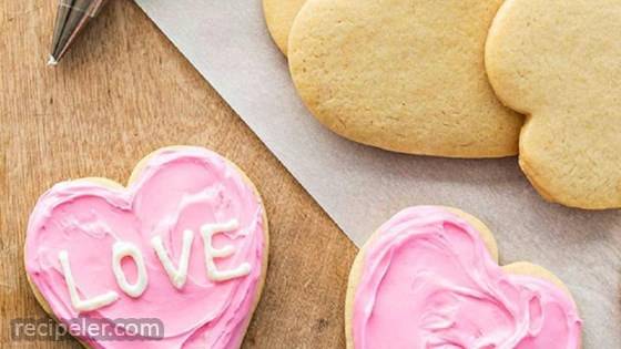 Valentine Conversation Heart Cookies