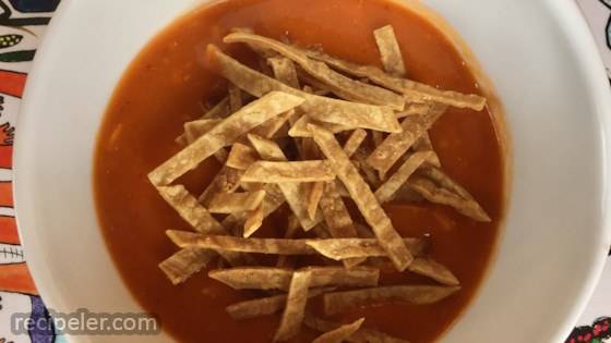 Vegan Tortilla Soup