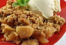 Apple Crisp with Oat Topping