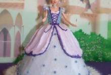 barbie doll cake