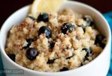 Blueberry Lemon Breakfast Quinoa