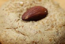 chewy almond butter cookies