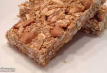 chewy no bake granola bars