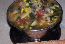 chicken and artichoke minestrone