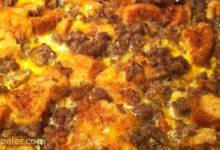 Christmas Breakfast Sausage Casserole