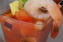 Cool Mexican Shrimp Cocktail