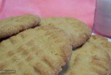 eggless peanut butter cookies