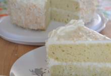 fresh coconut layer cake