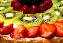 fresh fruit flan