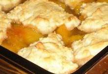 Fresh Peach Cobbler