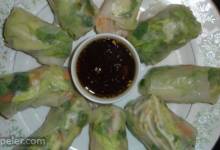 Fresh Spring Rolls With Thai Dipping Sauce