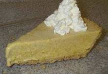 Frosty Pumpkin Pie