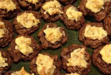 german chocolate brownie cookies