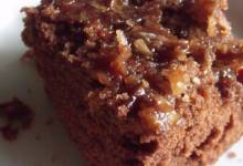 german chocolate upside down cake