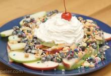 HERSHEY'S Dessert Nachos 3 Ways: Apple Variation