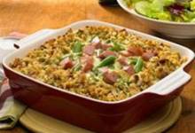 johnsonville&#174; smoked sausage casserole