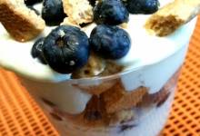 lemon blueberry yogurt parfait