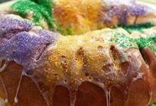 mardi gras king cake