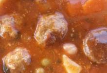 mindless meatball minestrone