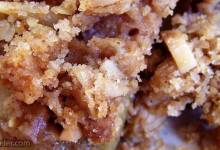 nana's apple crisp