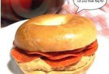 Odd Bagel Sandwiches