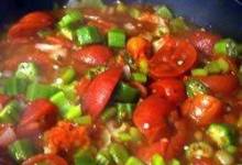 Okra and Tomatoes