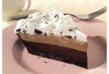 oreo&#174; triple layer chocolate pie