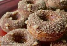 Paleo Gingerbread Mini Donuts