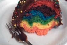 rainbow bundt&#174; cake