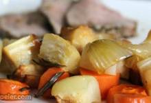 Roasted owa Root Vegetables