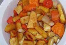 Roasted Root Vegetables With Apple Juice