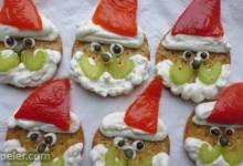 Santa Finger Food for Christmas