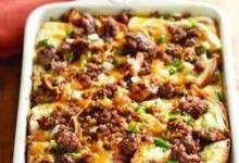 Sausage and Apple Breakfast Casserole