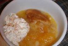 southern peach cobbler