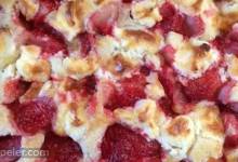 Strawberry Cream Cheese Cobbler