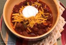 Traditional Chili with Ground Turkey