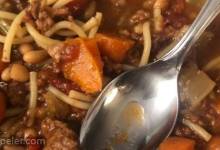 Vegetable Beef Minestrone