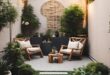 Seating area ideas for garden