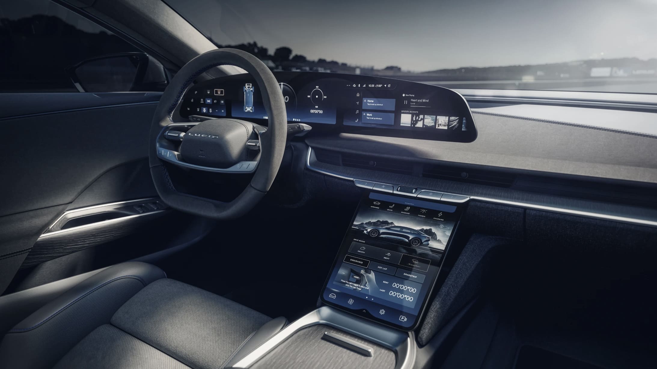 Lucid Air Sapphire Interior