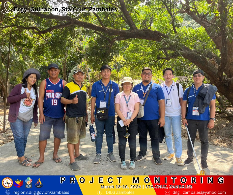 PMT in Action: DILG Zambales inspect four Farm-to-Market Road Projects ...