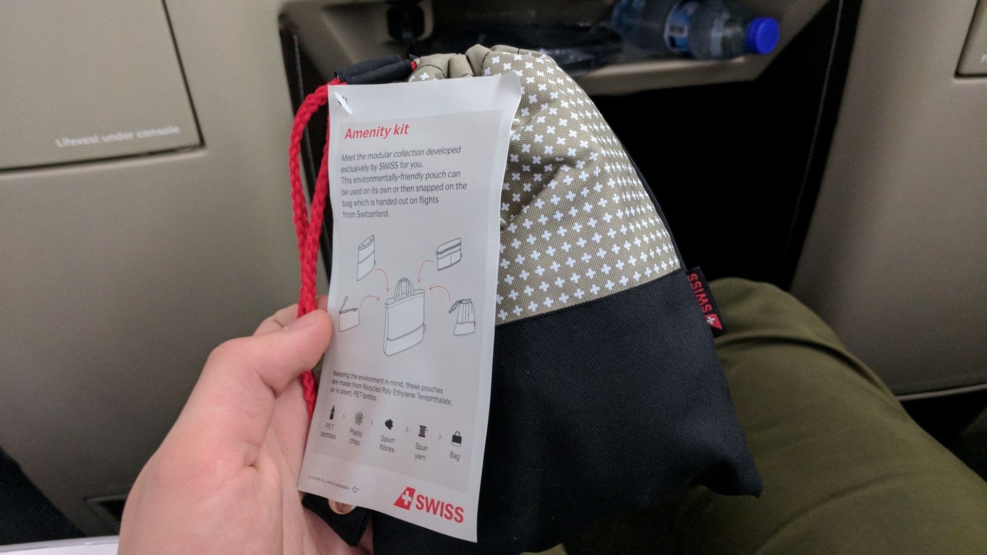 Swiss Business Class Airbus A330 Amenity Kit