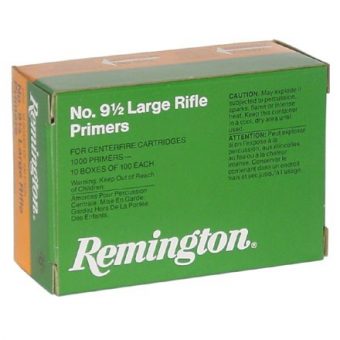 Remington #9 1/2 Large Rifle Primers | 1,000 Count – Reloading Unlimited