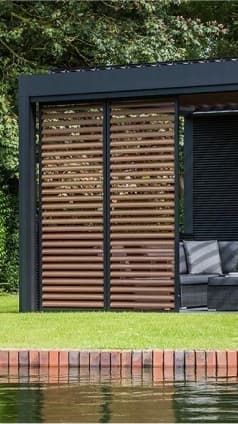 Loggia sliding doors