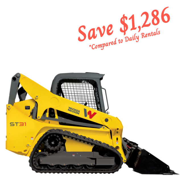 Skid Steer Open Cab - Weekly