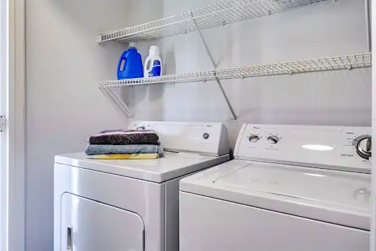 laundry area featuring separate washer and dryer