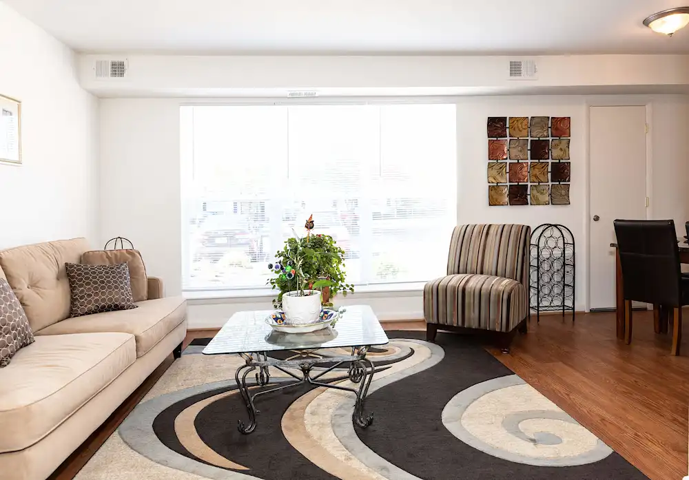 Living Room - Newport Landing Apartments