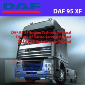 DAF 95 XF Workshop Manual