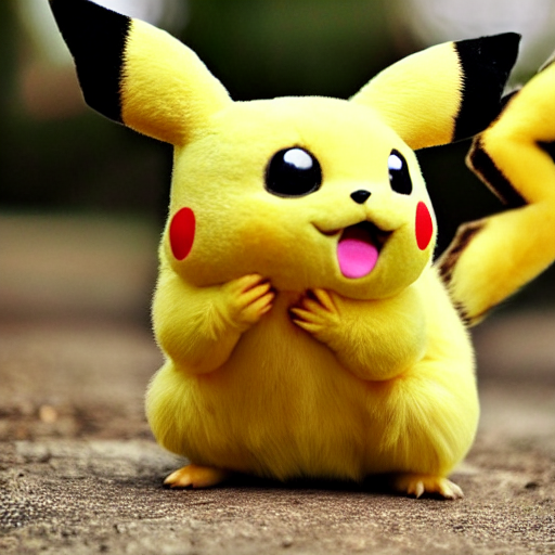 Stable Diffusion prompt: hyperrealistic pikachu pokemon - PromptHero