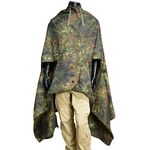 ドイツ軍放出品 テントシート 軍幕 Flecktarn フレクター迷彩